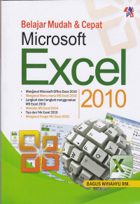 Belajar Mudah & Cepat Microsoft Excel 2010