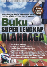 Buku Super Lengkap Olahraga