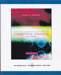 Formulation, Implementation, dan Control of Competitive Strategy