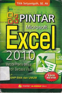 Pintar Microsoft Excel 2010