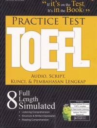Practice Test TOEFL