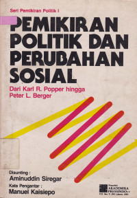 Pemikiran Politik dan Perubahan Sosial