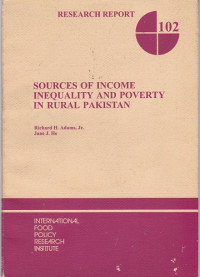 Sources of Income Inequality and Poverty in Rular Pakistan