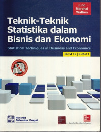 Teknik-teknik Statistika dalam Bisnis dan Ekonomi (Buku 1)