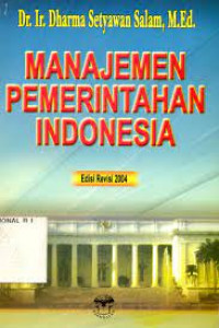 Manajemen Pemerintahan Indonesia