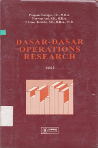 Dasar-dasar Operations Research