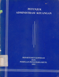 Petunjuk Administrasi Keuangan