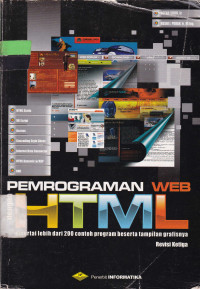 Pemograman WEB dengan HTML
