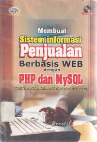 Membuat Sistem Informasi Penjualan Berbasis WEB dengan PHP dan MySQL