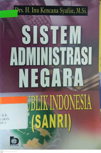 Image of Sistem Administrasi Negara Republik Indonesia (SANRI)