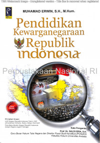Image of Pendidikan Kewarganegaraan Republik Indonesia