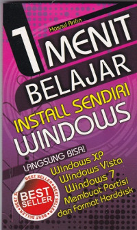 1 Menit Belajar Install Sendiri Windows
