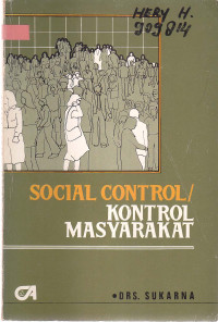 Social Control / Kontrol Masyarakat