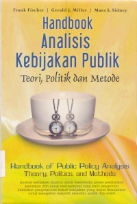 Image of Handbook Analisis Publik Teori , Politik dan Metode