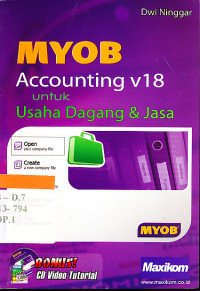 MYOB Accounting v18 untuk Usaha Dagang & Jasa