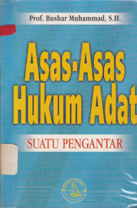 Image of Asas Asas Hukum Adat