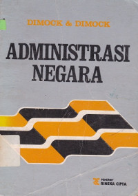 Image of Administrasi Negara