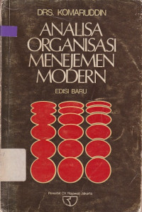 Image of Analisa Organisasi Manajemen Modern