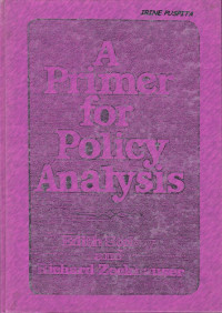 A Primer for Policy Analysis