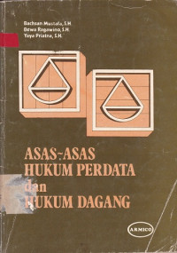 Image of Asas-Asas HUkum Perdata dan Hukum Dagang