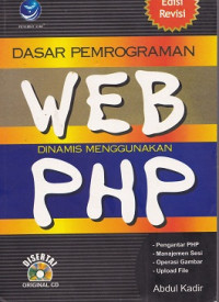Image of Dasar Pemrograman WEB dinamis menggunakan PHP