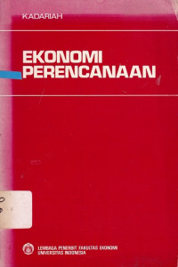 Image of Ekonomi Perencanaan