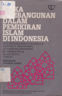 Image of Etika Pembangunan dalam Pemikiran Islam di Indonesia