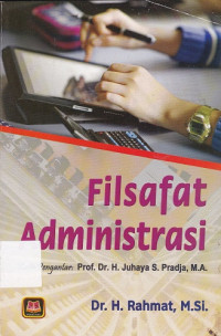 Image of Filsafat Administrasi