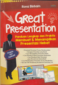 Image of Great Presentation