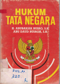 Image of Hukum Tata Negara