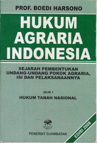 Image of Hukum Agraria Indonesia