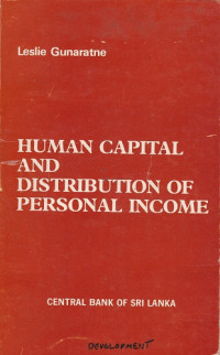 Human Capital and Distribution of Personal Income