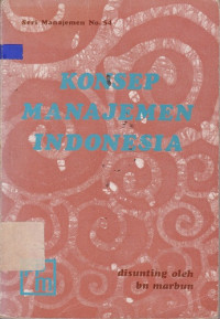 Image of Konsep Manajemen Indonesia