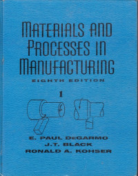 Image of Materials and Processes in Manufacturing