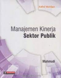 Image of Manajemen Kinerja Sektor Publik