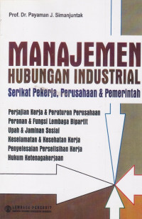 Manajemen Hubungan Industrial