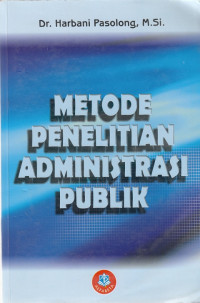 Image of Metode Penelitian Administrasi Publik
