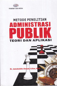 Image of Metode Penelitian Administrasi Publik Teori Dan Aplikasi