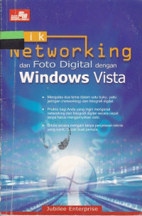 Trik Networking dan Foto Digital dengan Windows Vista
