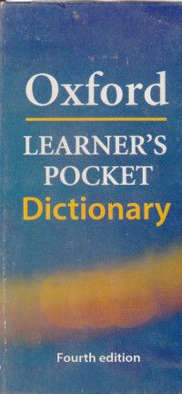 Oxfor Learner's Pocket Dictionary