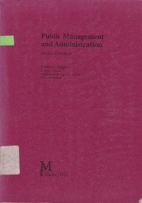 Image of Public Management and Administration