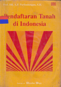 Pendaftaran Tanah di Indonesia