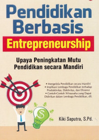 Pendidikan Berbasis Entrepreneurship