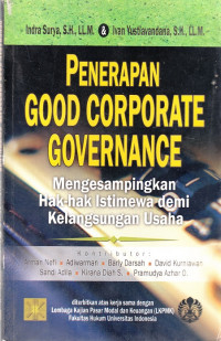Penerapan Good Corporate Governance