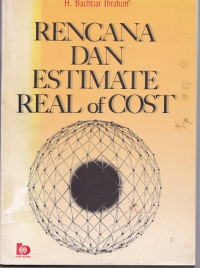 Image of Rencana dan Estimate Real of Cost