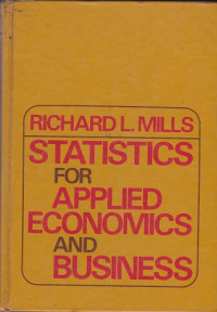 Statistics for Applied Economics and Business