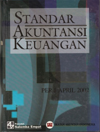 Image of Standar Akuntansi Keuangan
