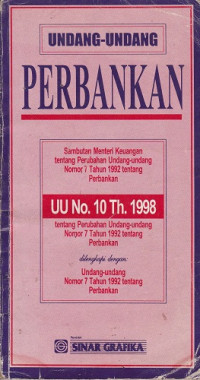 Undang-Undang Perbankan 1998