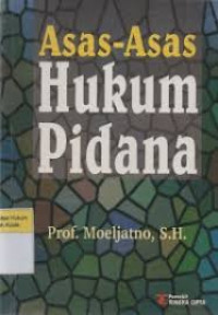 Image of Asas-asas Hukum Pidana