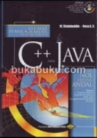 Belajar Pemrograman dengan Bahasa C++ dan Java